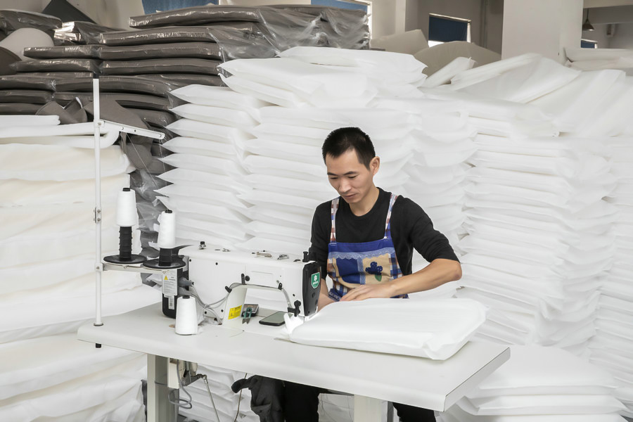 Laboratorio di cuscini