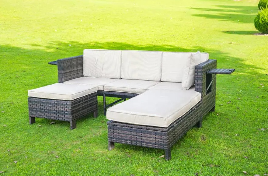 Trasforma la tua casa con set di divani funzionali da 4 pezzi versatili ed eleganti